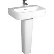 Раковина подвесная с пьедесталом BELBAGNO ALBANO BB120L+BB120P на 56 см