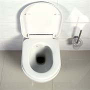 Безободковый подвесной унитаз BELBAGNO SFERA-R BB513CH+BB2009SC с крышкой микролифт 20668