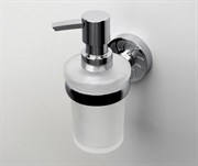 Дозатор для жидкого мыла стеклянный, 170 ml WasserKraft Isen К-4099 20765
