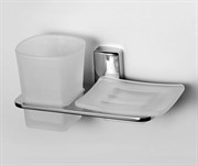 Держатель стакана и мыльницы Wasserkraft Leine К-5026 20782