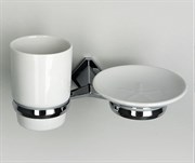 Держатель стакана и мыльницы Wasserkraft Aller K-1126C 20790