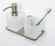 Держатель стакана и дозатора Wasserkraft Exter К-5289 20794