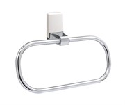 Держатель полотенец кольцо WasserKraft Leine К-5060WHITE 20973