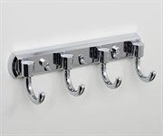Кронштейн настенный, 4 крючка WasserKraft Oder К-3074 21000_A