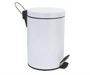 Ведро с педалью, 5L WasserKraft K-635 White 21541