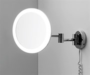 Зеркало с LED-подсветкой, 3-х кратным увеличением WasserKraft K-1004 21549