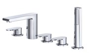 Смеситель на борт ванны BELBAGNO TERRA TER-VI5-CRM 22443