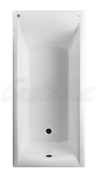 Ванна чугунная castalia "Prime" 170 170х75х48 22583