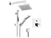 Душевая система с термостатом Remer QUBIKA THERMO QT 09 S01 хром 22881