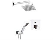 Душевая система с термостатом Remer QUBIKA THERMO QT 09 S02 хром 22882