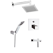 Душевая система с термостатом Remer QUBIKA THERMO QT 09 S03 хром 22883