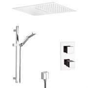 Душевая система с термостатом Remer QUBIKA THERMO QT 93 350 UF CA хром 22884