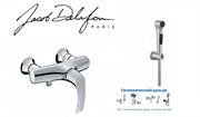 Гигиенический душ с настенным смесителем Jacob Delafon Symbol E7168297258-CP хром 23026