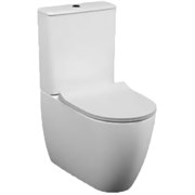 Унитаз напольный безободковый VITRA  Sento 9830B003-7203 с крышкой микролифт 23680
