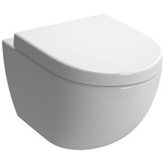 Подвесной унитаз VITRA Sento 4448B003-0075/120-003-009 с крышкой микролоифт белый 23787