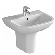 Раковина подвесная с полупьедесталом VITRA S20 5503B003-0001/5281B003-7201 23829