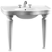 Раковина подвесная с консолью VITRA Efes  6209B003-0001/6210B003-0156