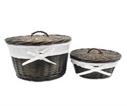 Плетеная корзина с крышкой WasserKraft Donau WB-530-L 24149