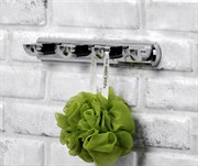 Кронштейн настенный, 4 крючка WasserKraft Kamme К-8374 24196