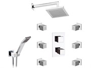 Душевая система с термостатом Remer QUBIKA THERMO QT937S02 24435