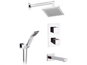 Душевая система с термостатом Remer QUBIKA THERMO QT937S03 24436