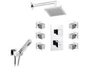 Душевая система скрытого монтажа Remer SQ 3 S937S02 24447