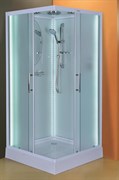 Душевая кабина Esbano ELEGANCIA ESBANO-L100CKR с LED освещением 100х100х210 25143
