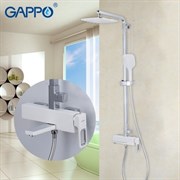 Душевая система GAPPO FUTURA G2417-8 белый/хром 25306