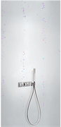 Смеситель для ванны и душа скрытого монтажа TRES SHOWERS 20725291 НА 2 ИСТОЧНИКА, С РУЧНЫМ ДУШЕМ 25829
