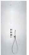 Смеситель для ванны и душа скрытого монтажа TRES SHOWERS 20625491 НА 4 ИСТОЧНИКА, С РУЧНЫМ ДУШЕМ 25837