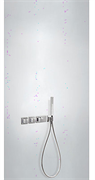 Смеситель для ванны и душа скрытого монтажа TRES SHOWERS 20725491 НА 4 ИСТОЧНИКА С РУЧНЫМ ДУШЕМ 25839