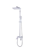 Душевая система Grocenberg SHOWER GB7007-1WC белый/хром 26086