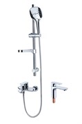 Комплект для ванной комнаты Grocenberg  GB1009CR хром 26096