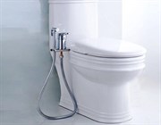 Биде приставка для унитаза с креплением Hanqe 78053-CR хром 26235