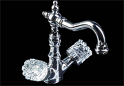 Смеситель для раковины Boheme Cristal 272-CRST хром 26421