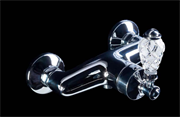 Смеситель для душа Boheme Vogue Cristal 224-CRST хром 26447