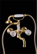Смеситель для ванны Boheme Cristal 313-CRST бронза 26450_A