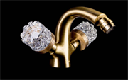 Смесители для биде Boheme Cristal 316-CRST бронза 26452