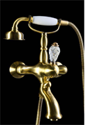 Смеситель для ванны Boheme Cristal 303-CRST бронза 26457