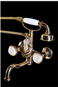Смеситель для ванны Boheme Satine 293-ST золото 26489