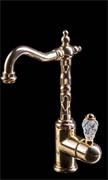 Смеситель для раковины Boheme Cristal 282-CRST золото 26494