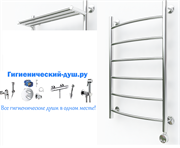 Водяной полотенцесушитель с полкой Ganzer G3 хром 26738