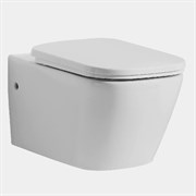 Унитаз подвесной безободковый EAGO- WD390P с крышкой микролифт 26805