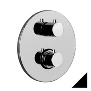 Смеситель для душа Paffoni Light LIQ013NO (с внутренней частью) 27178
