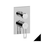 Смеситель для душа Paffoni Ringo RIN019NO/M (с внутренней частью) 27200