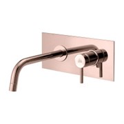 Смеситель для раковины Paffoni Light LIG101ROSE/M (с внутренней частью) 27282