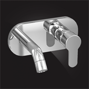 Смеситель для раковины скрытого монтажа Elghansa DYNAMIC 14R0783 хром 27592