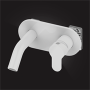 Смеситель для раковины скрытого монтажа Elghansa DYNAMIC 14R0783-White 27594