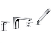 Смеситель на борт ванны WasserKraft Salm 2755 на 4 отверстия 27630