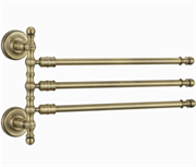 Держатель для полотенец Ganzer GZ 31013D бронза 27853